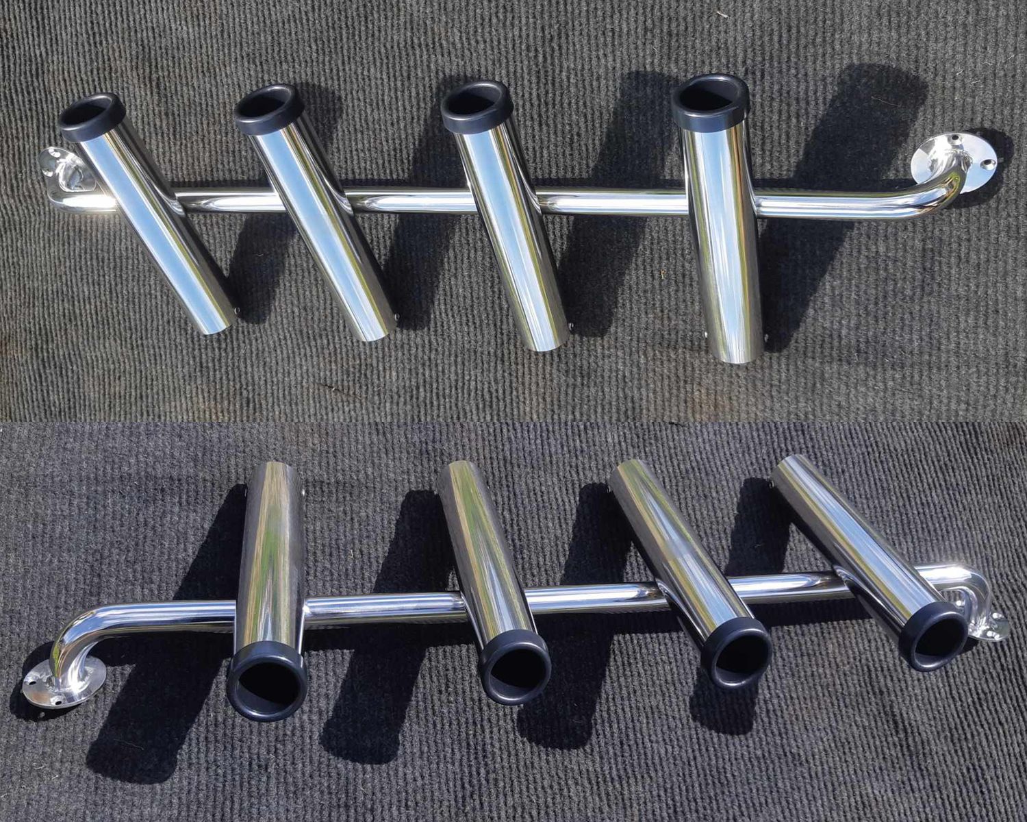 Boat Fishing Rod Holder Stainless Steel 4 Rods