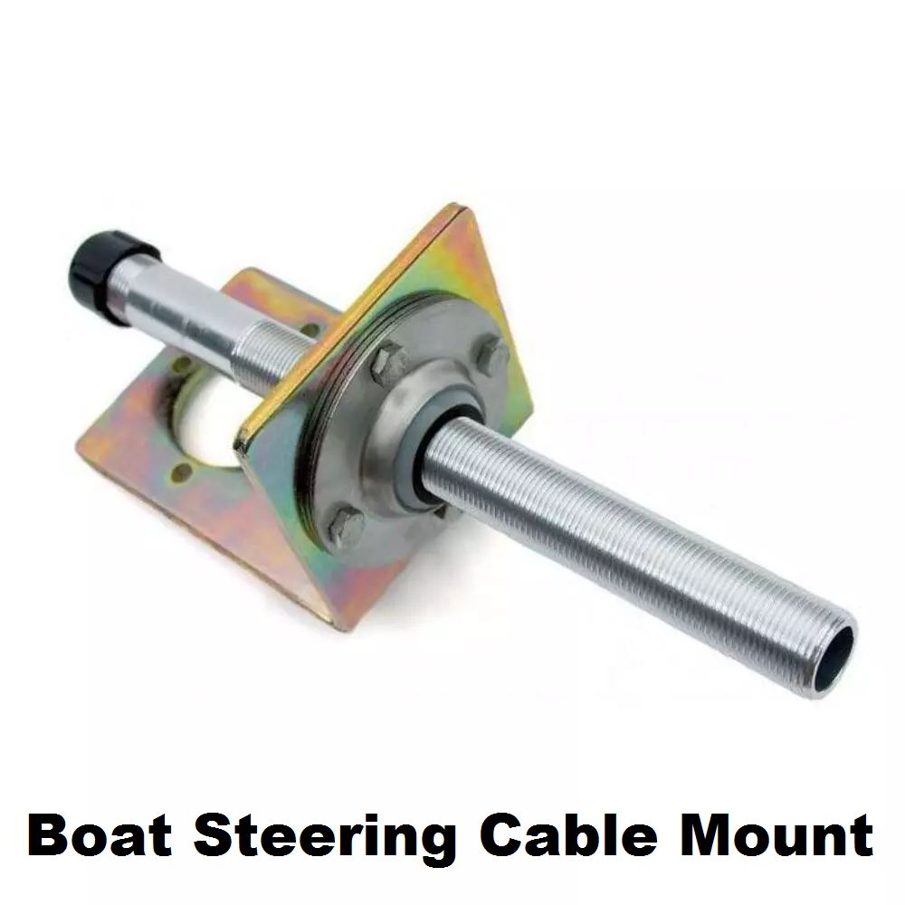 90 degree boat steering cable mount