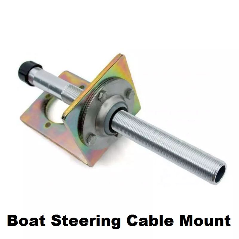 90 degree boat steering cable mount