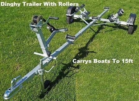 Dinghy Boat Trailer With Rollers