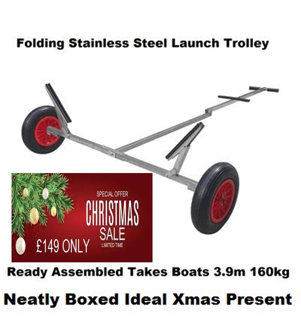 Boat Launching Trolley Stainless Steel