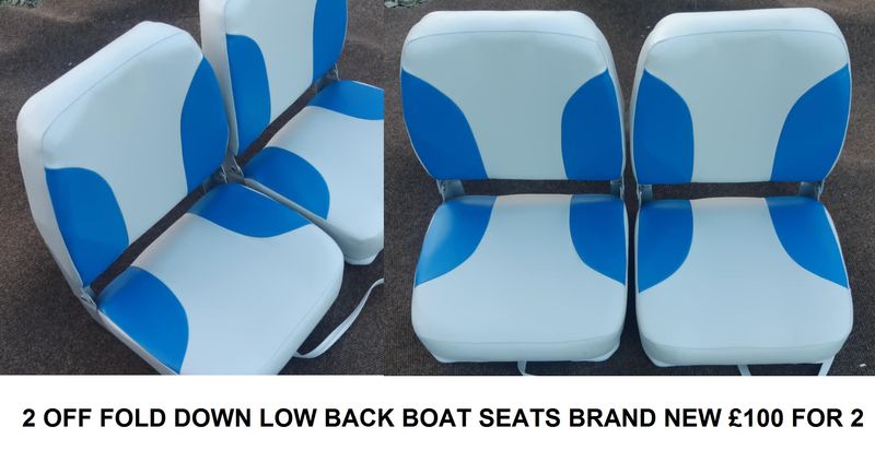 Boat Seats Low Back 2 Off