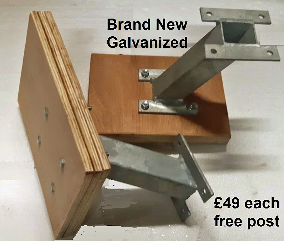Galvanized Outboard Engine Bracket Economy