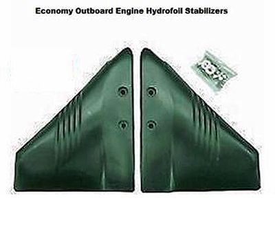 Outboard Engine Hydrofoil Stabilizer