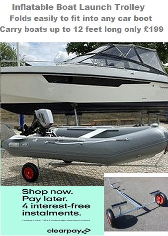 Dinghy Launch Trolley For Inflatable Boats