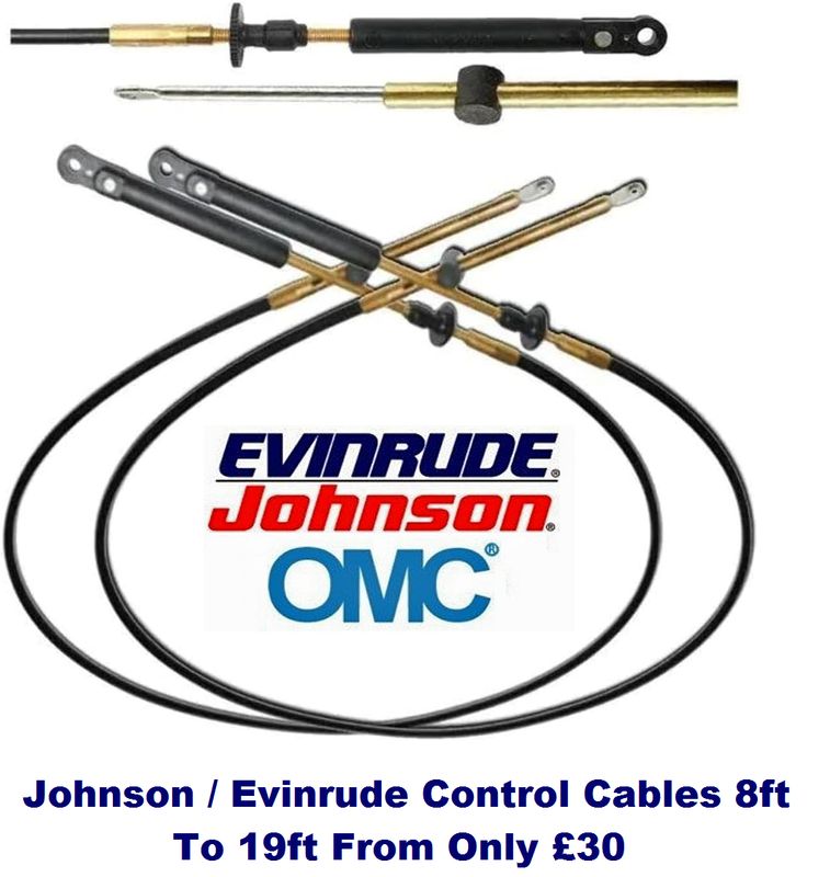 Johnson Evinrude Outboard Engine Control Cables