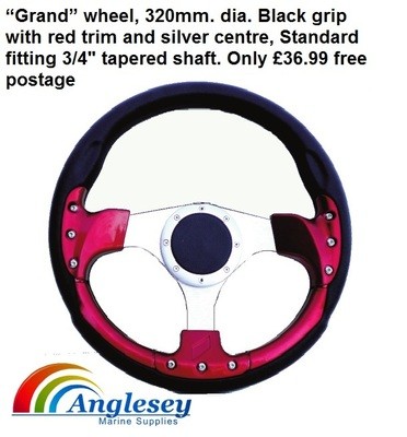 Grand boat steering wheel 320mm diameter