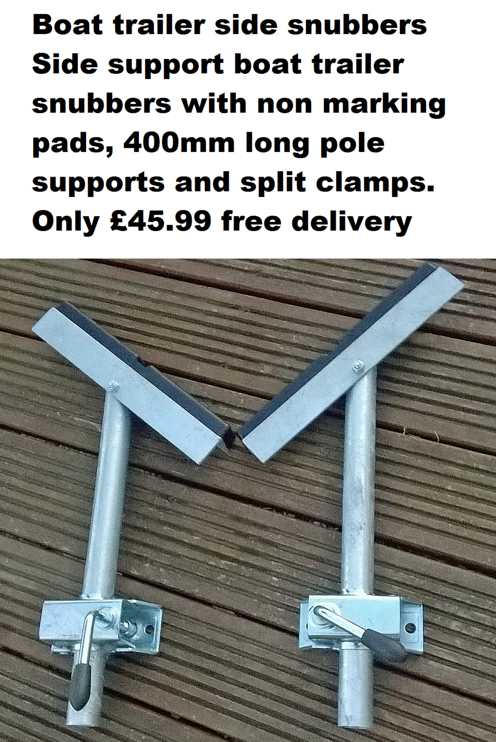 Boat Trailer Side Snubbers Per Pair