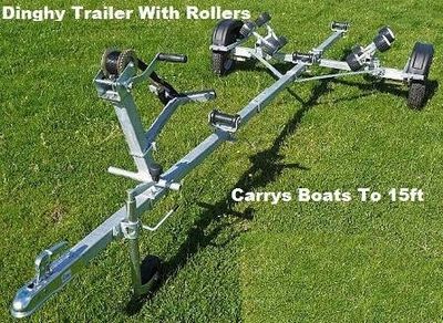 Dinghy Boat Trailer With Rollers