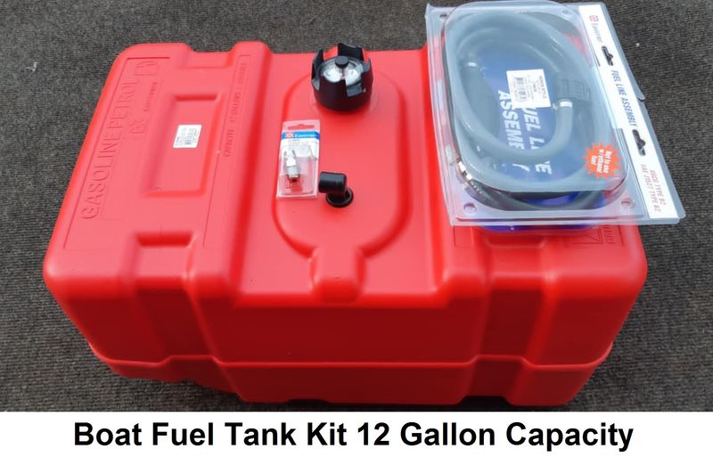 Boat Fuel Tank Kit 12 Gallon Capacity