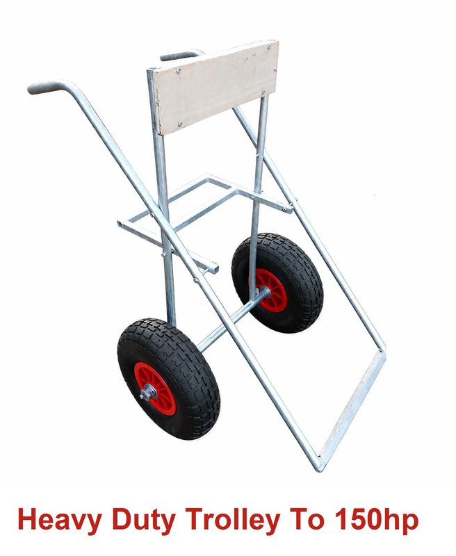 Outboard Engine Trolley To 150hp With Tank Shelf