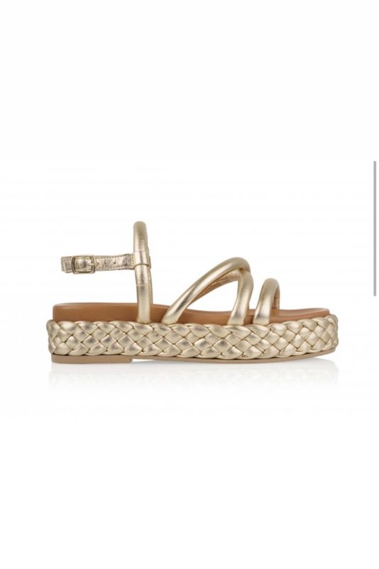 DWRS Cyprus sandaal champagne