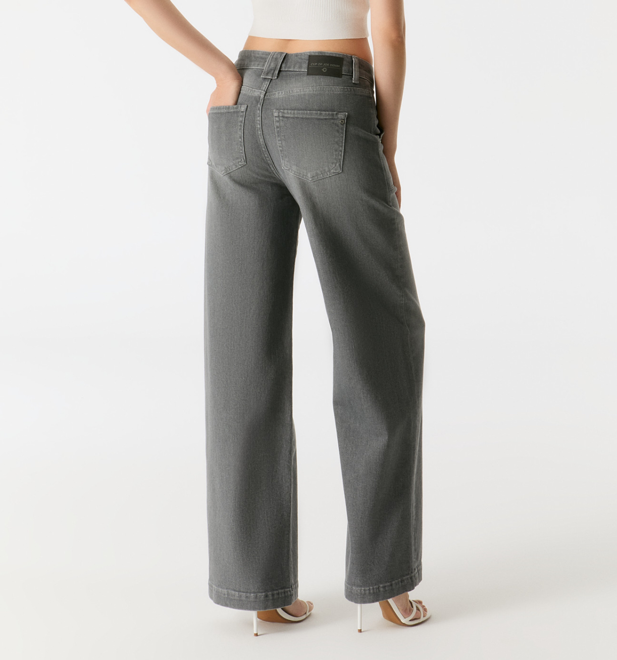LuLu high waist wide leg jeans COJ