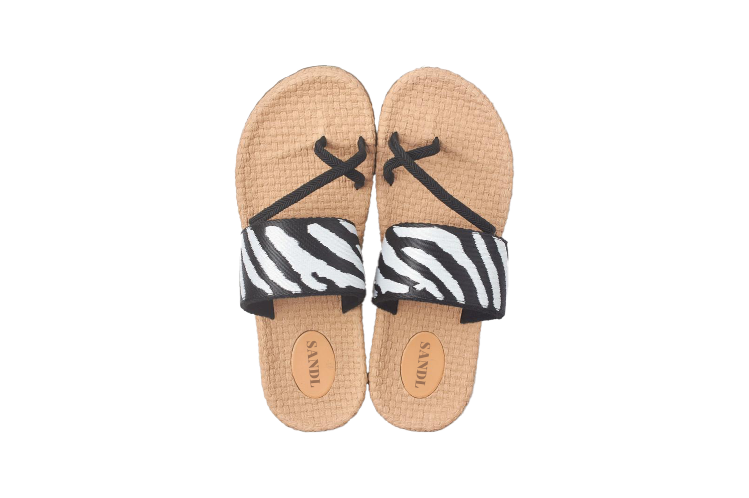 Sarah zebra slipper Sandl