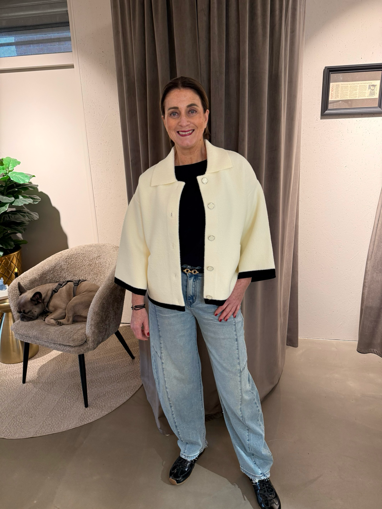 Jamila knit jacket C&S