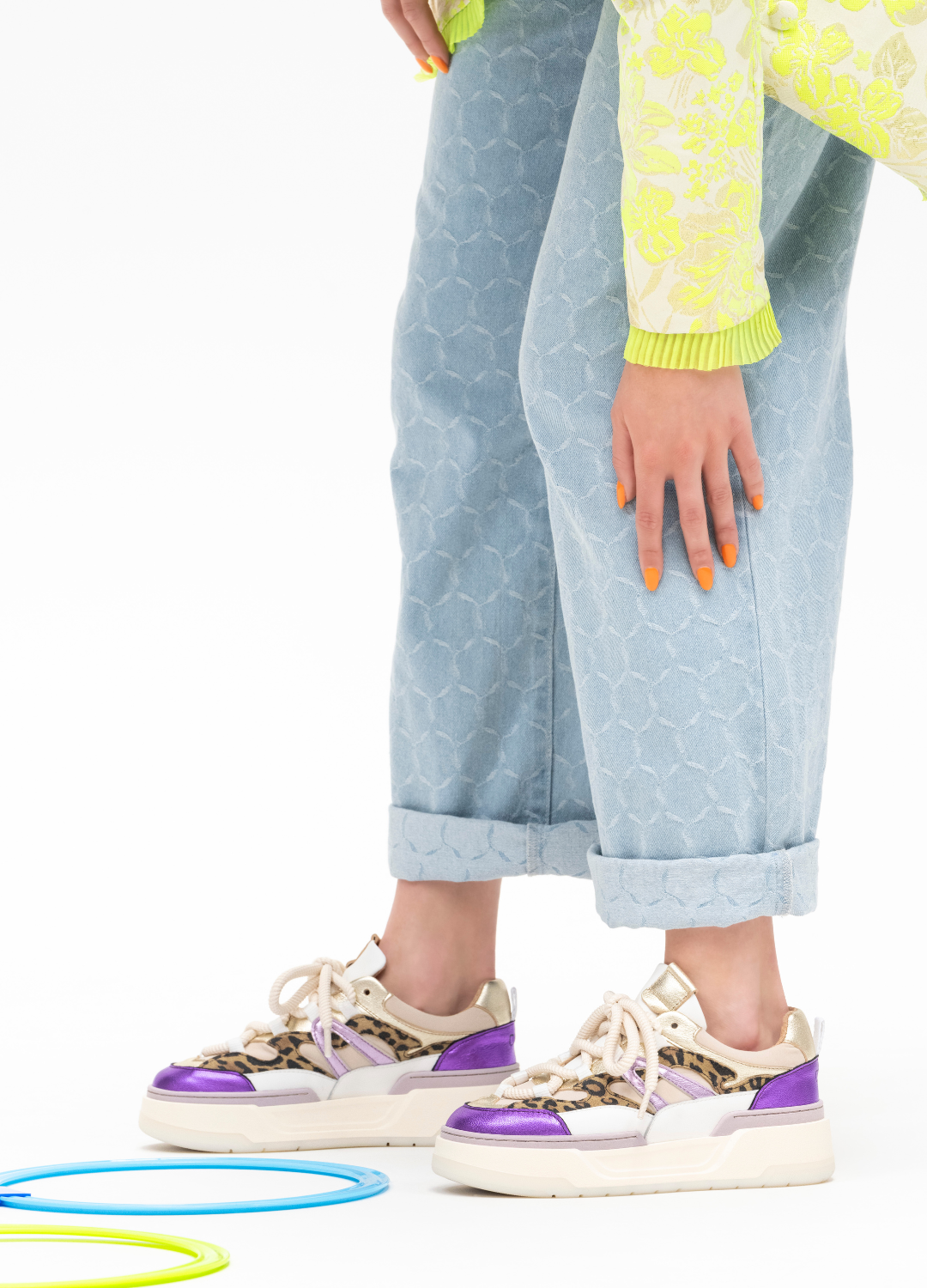 Walton Leopard sand purple DWRS