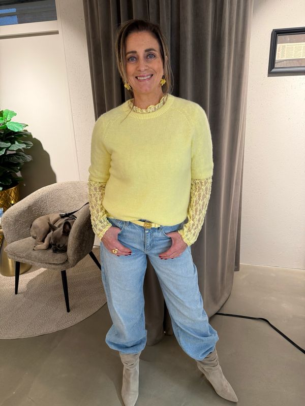 Bella knit yellow
