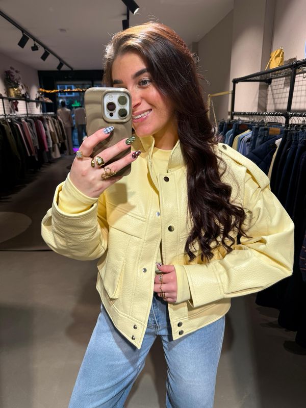 Clair jacket butteryellow