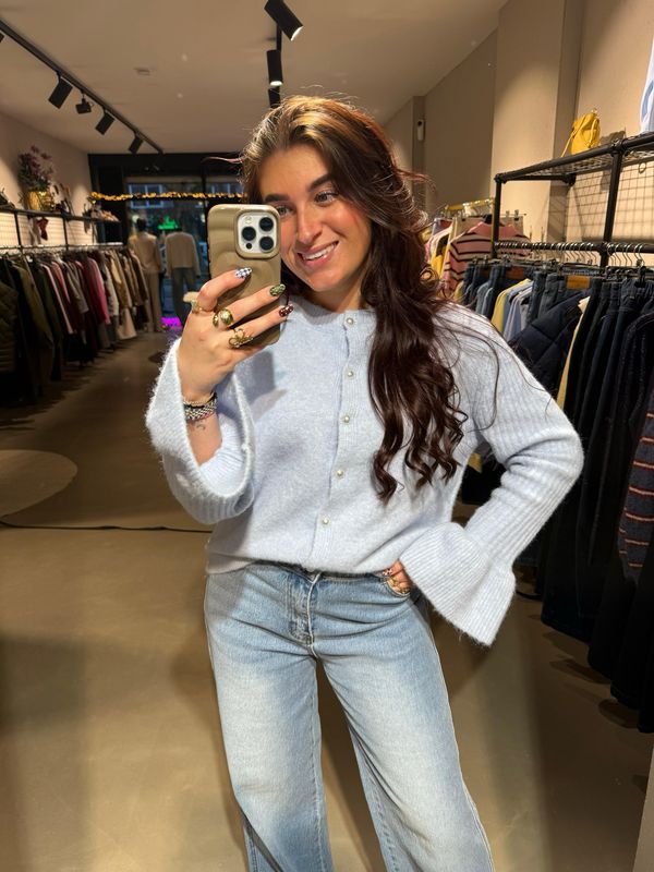 Yara vest in baby blue