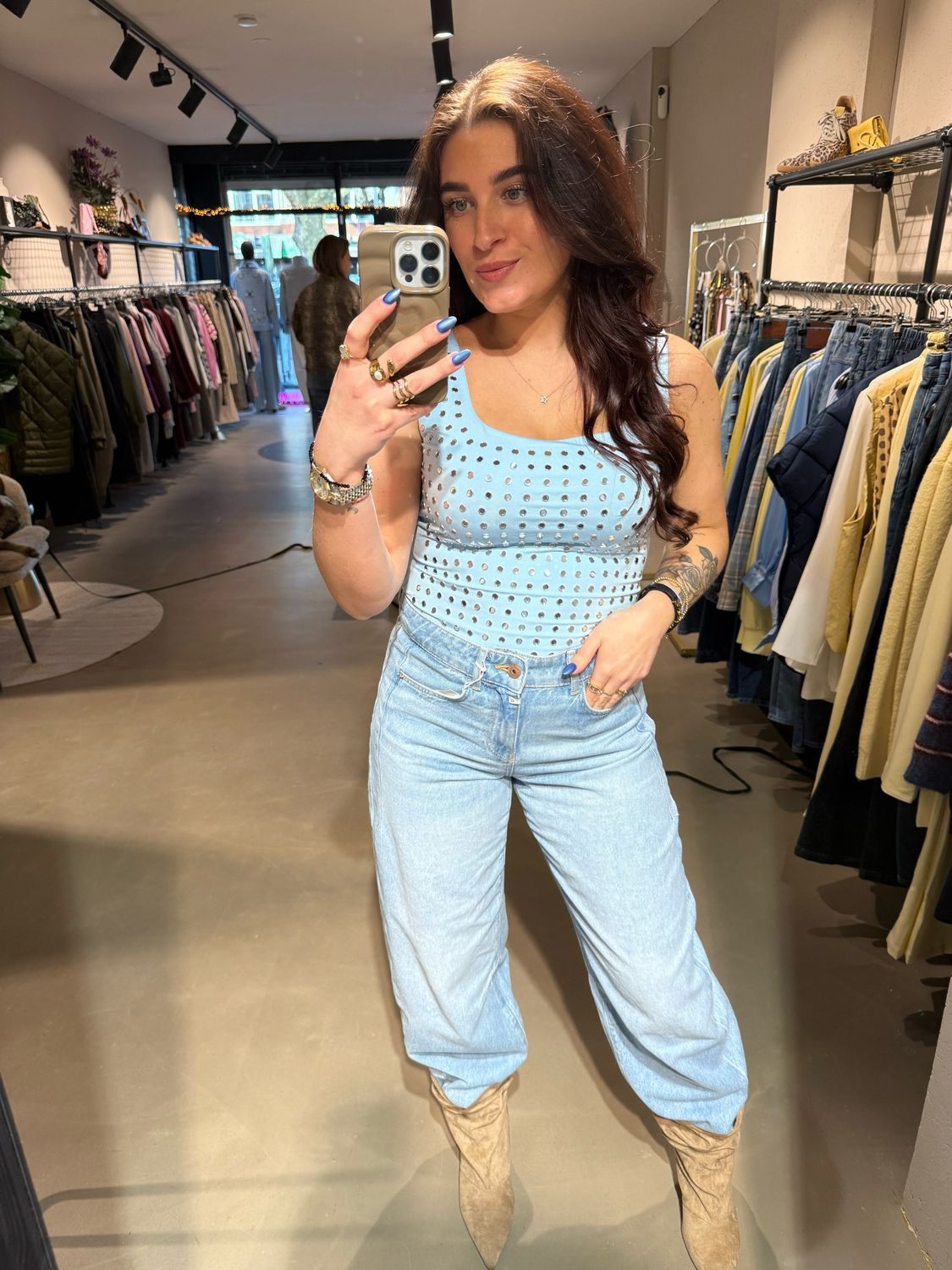 Elianne body baby blue