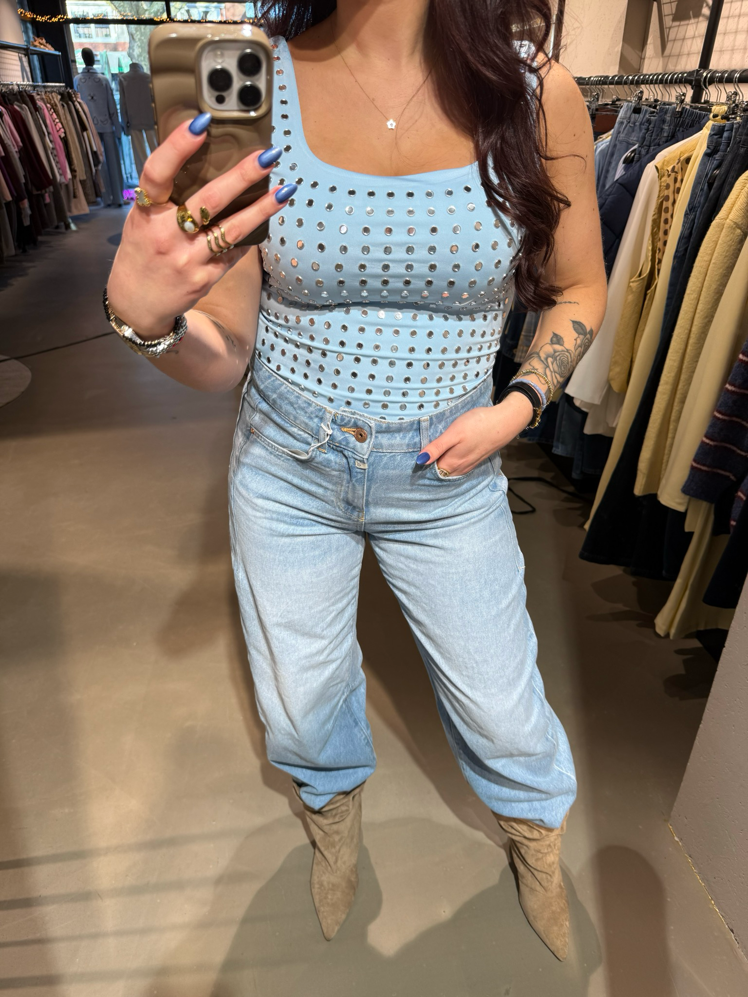 Elianne body baby blue