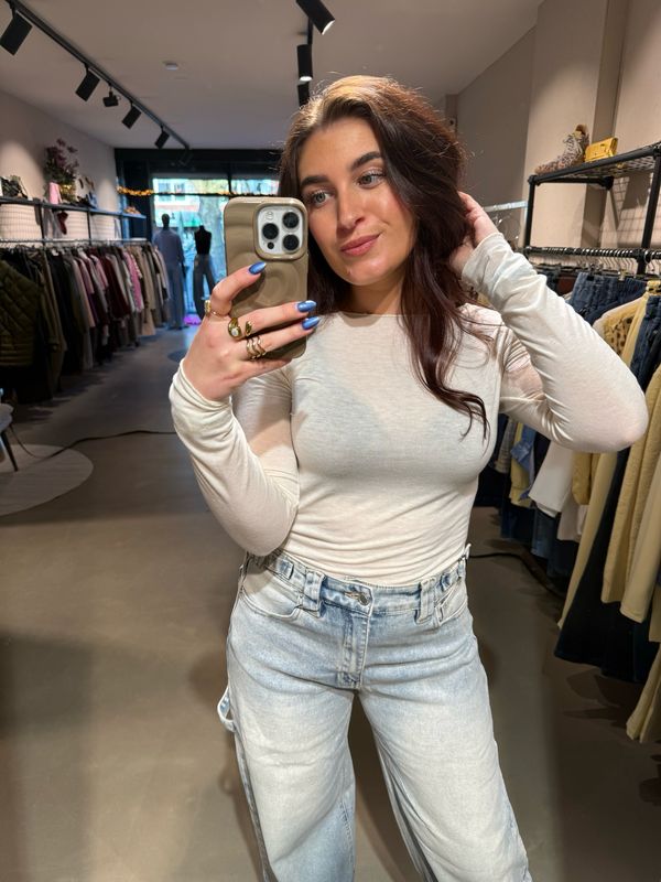 Jolie longsleeve off-white