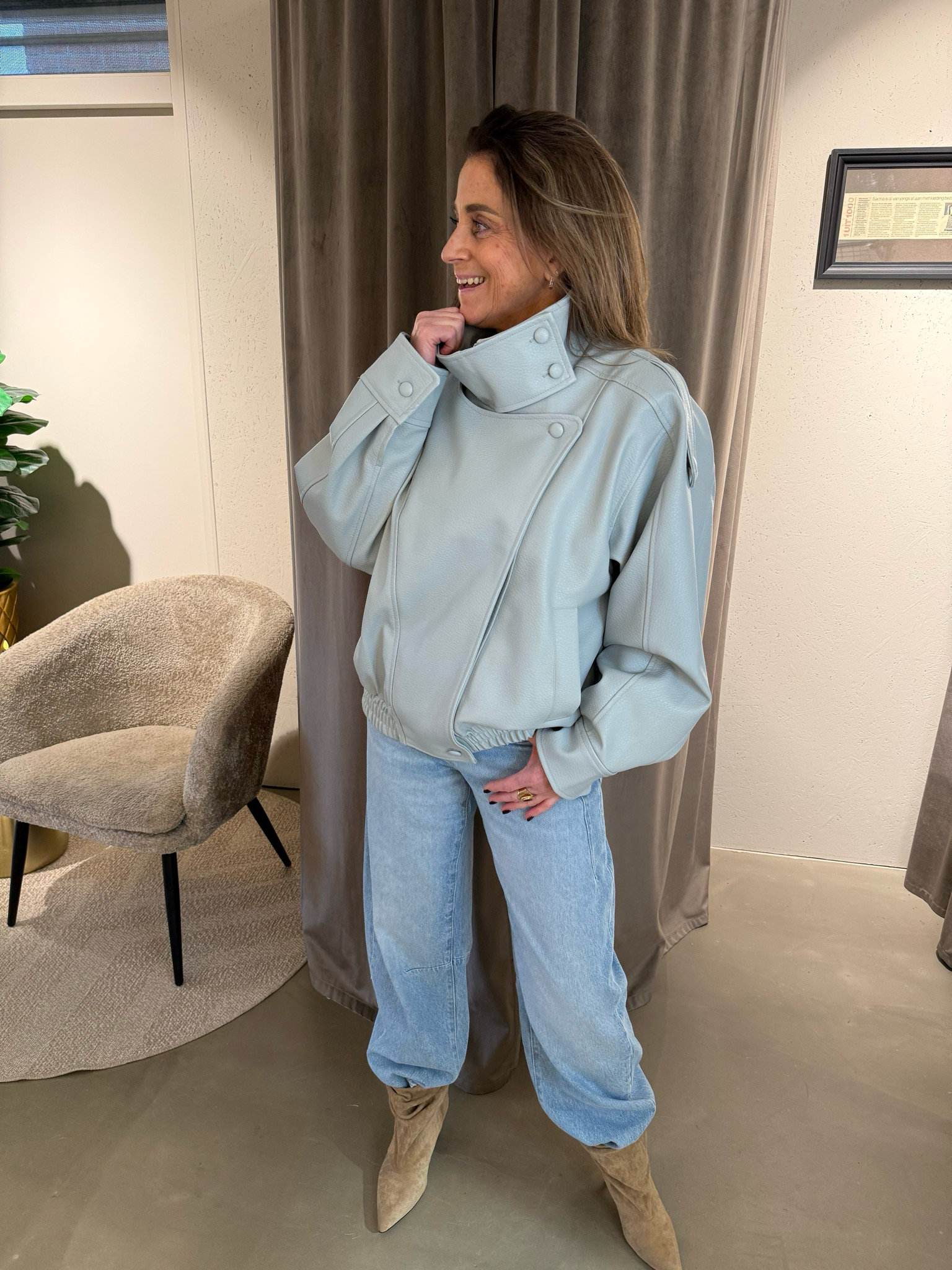 Lauren jacket baby blue