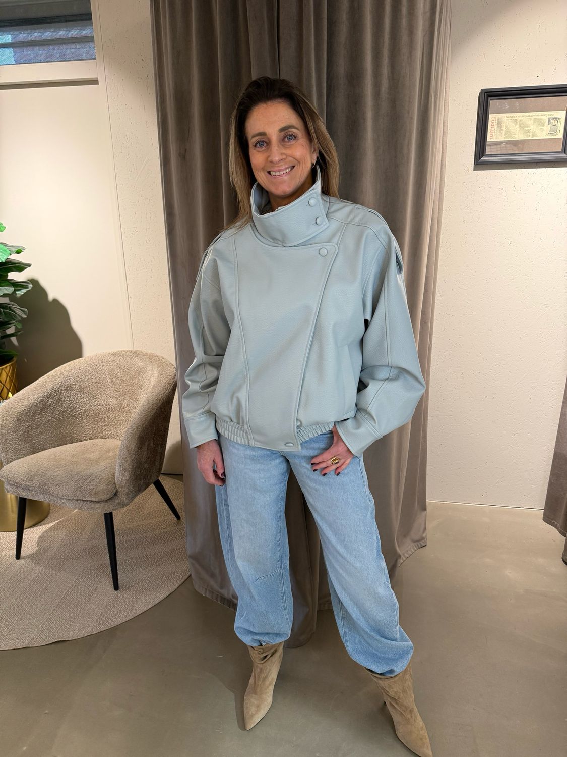 Lauren jacket baby blue