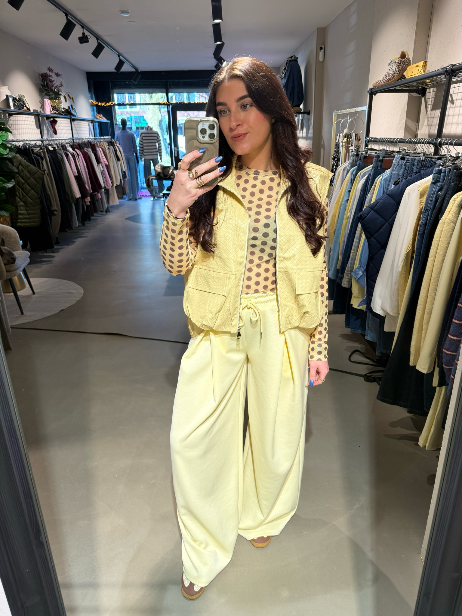 Lou comfy pants butter yellow