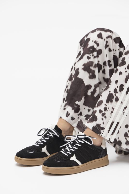 DWRS Mirabel sneaker suede black