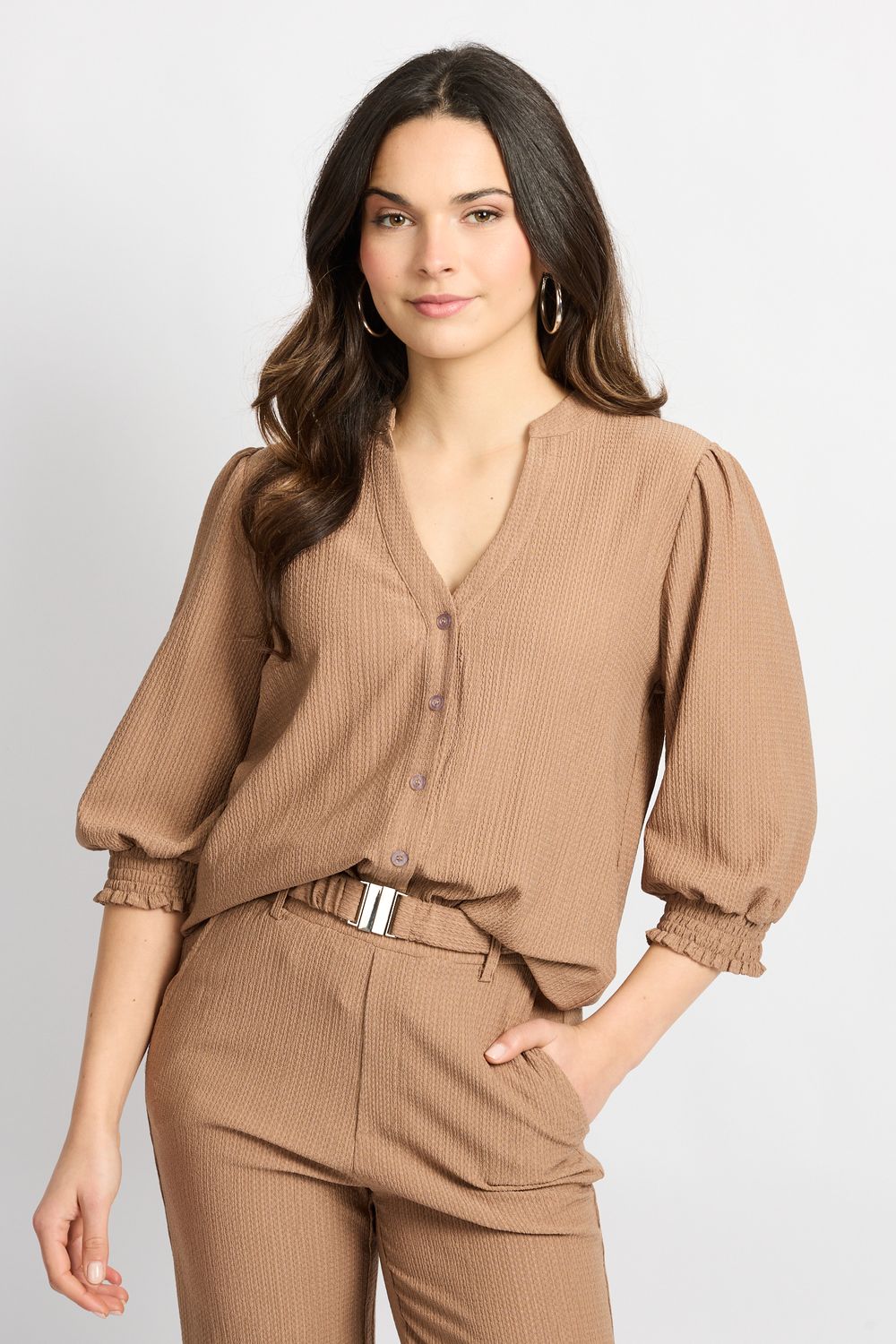 C&S Laila blouse latte