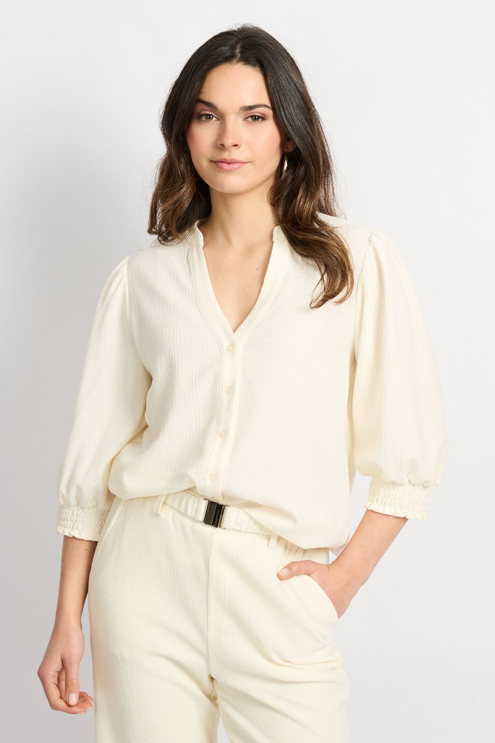 C&S Laila blouse sand