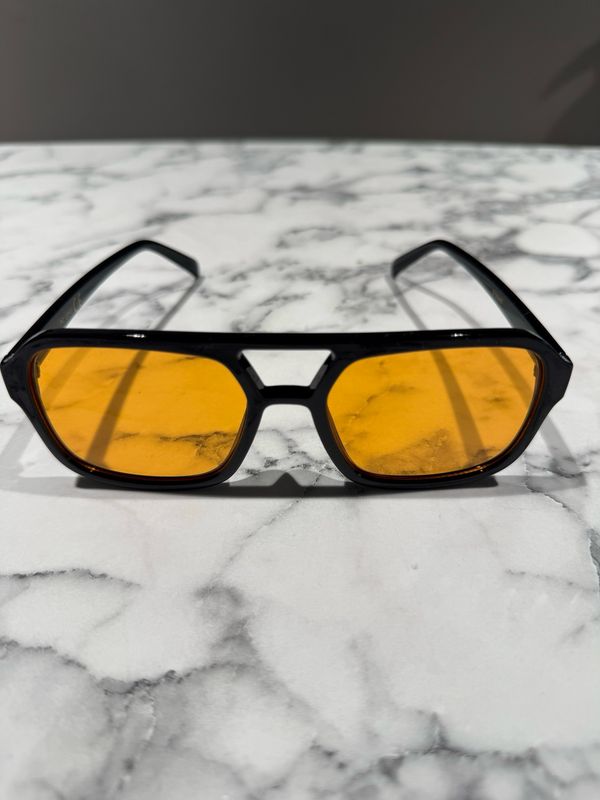 Zonnebril black/orange