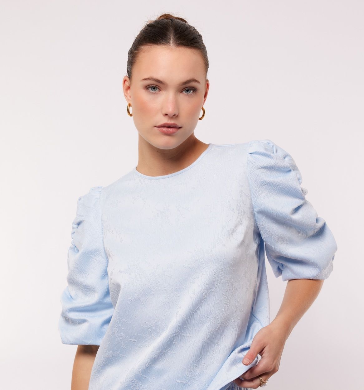 FLURESK Melanie top Light blue