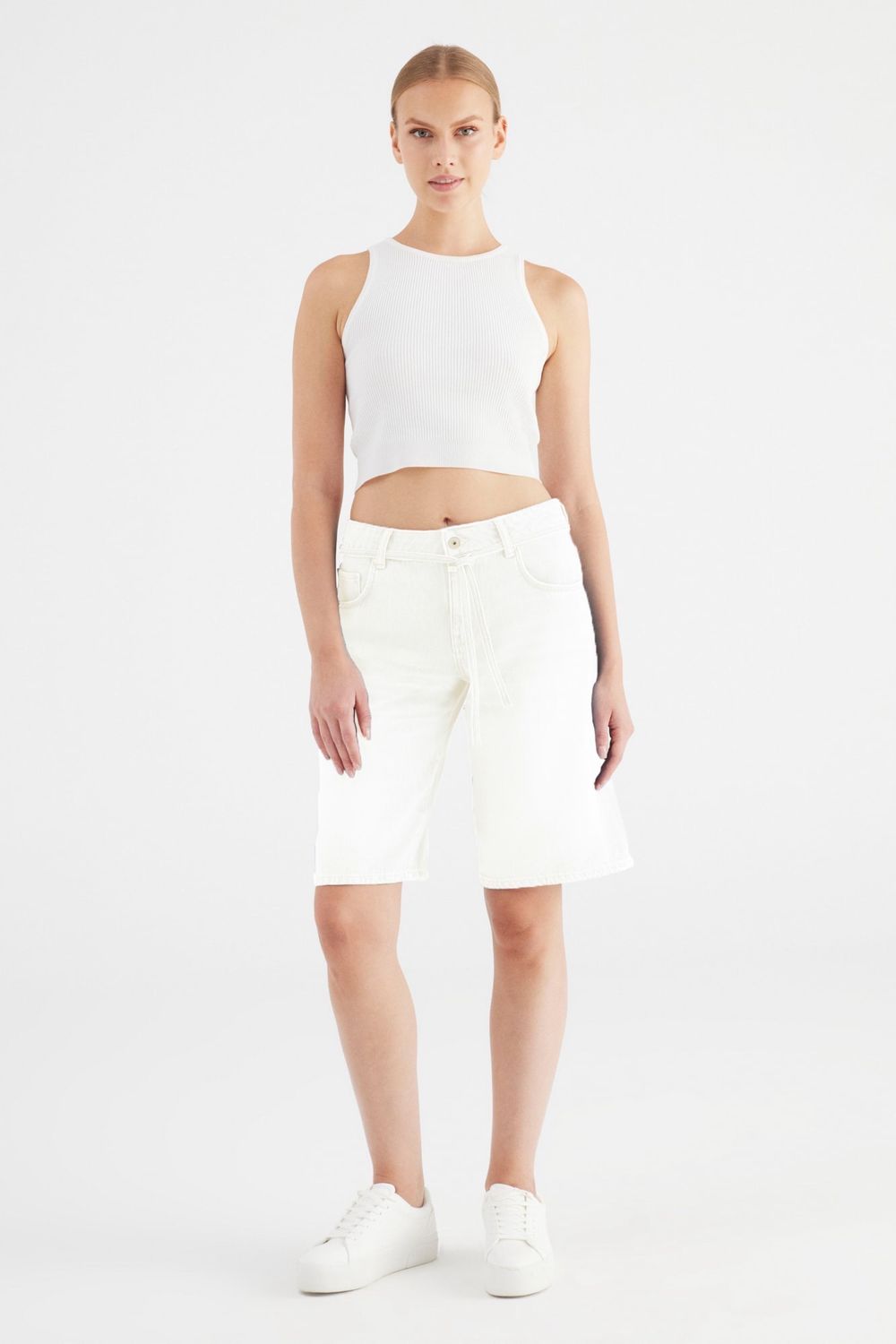 COJ Harper jort/bermuda ecru