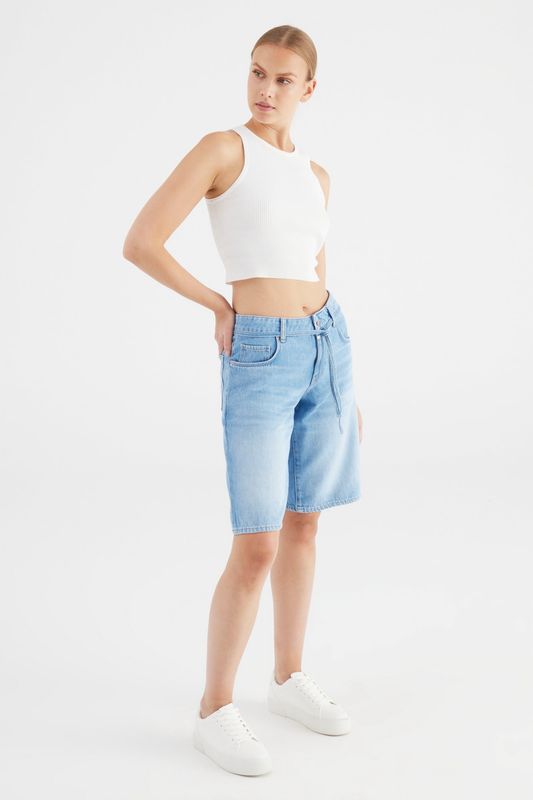 COJ Harper jort/bermuda light blue