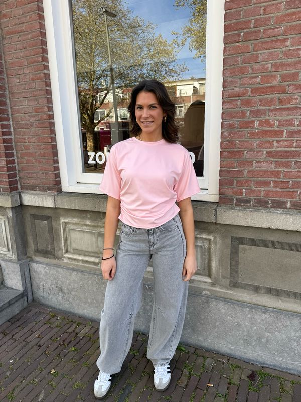 Ella snatched top roze