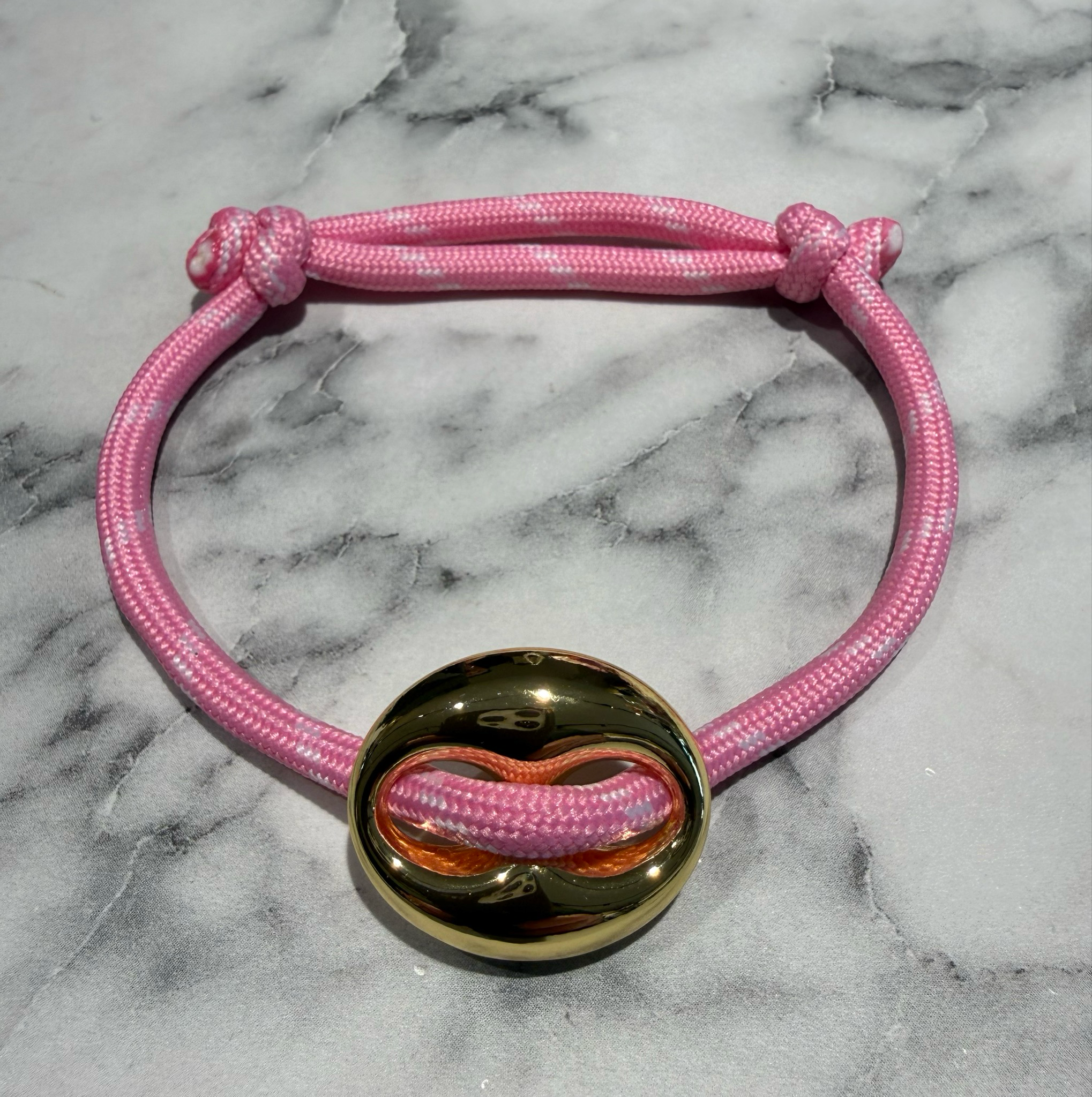 LOUISE cord armbanden 23 cm beans 4 kleuren