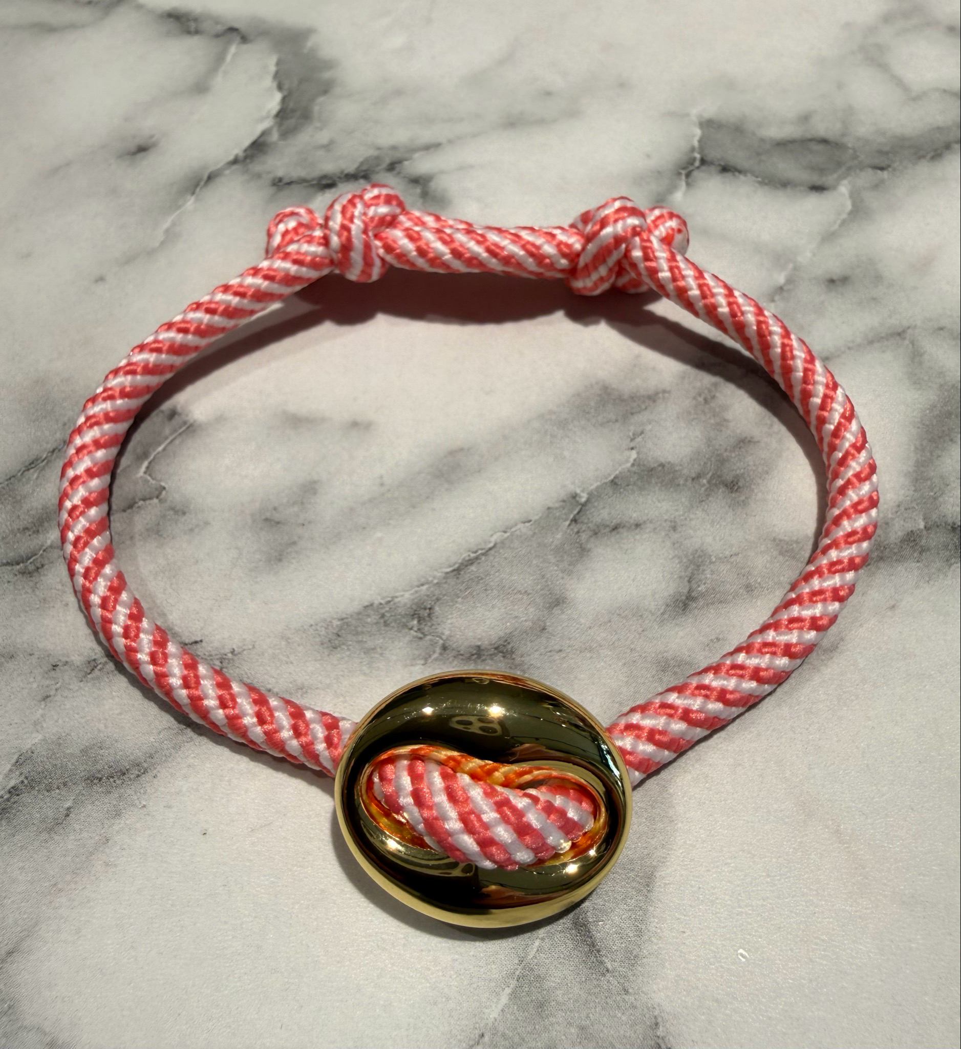 LOUISE cord armbanden 19 cm beans  3 kleuren