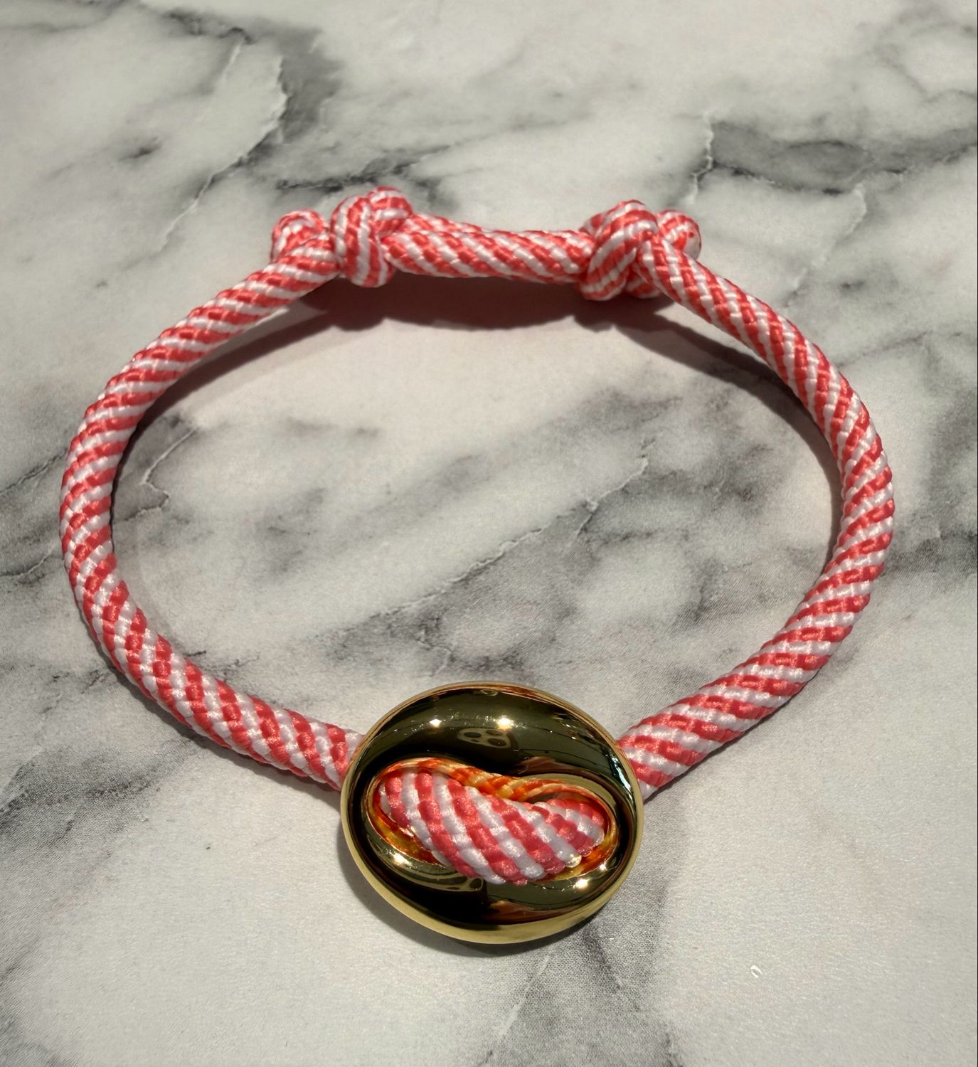 LOUISE cord armbanden 19 cm beans 3 kleuren LOUISE cord armbanden 19 cm beans 3 kleuren