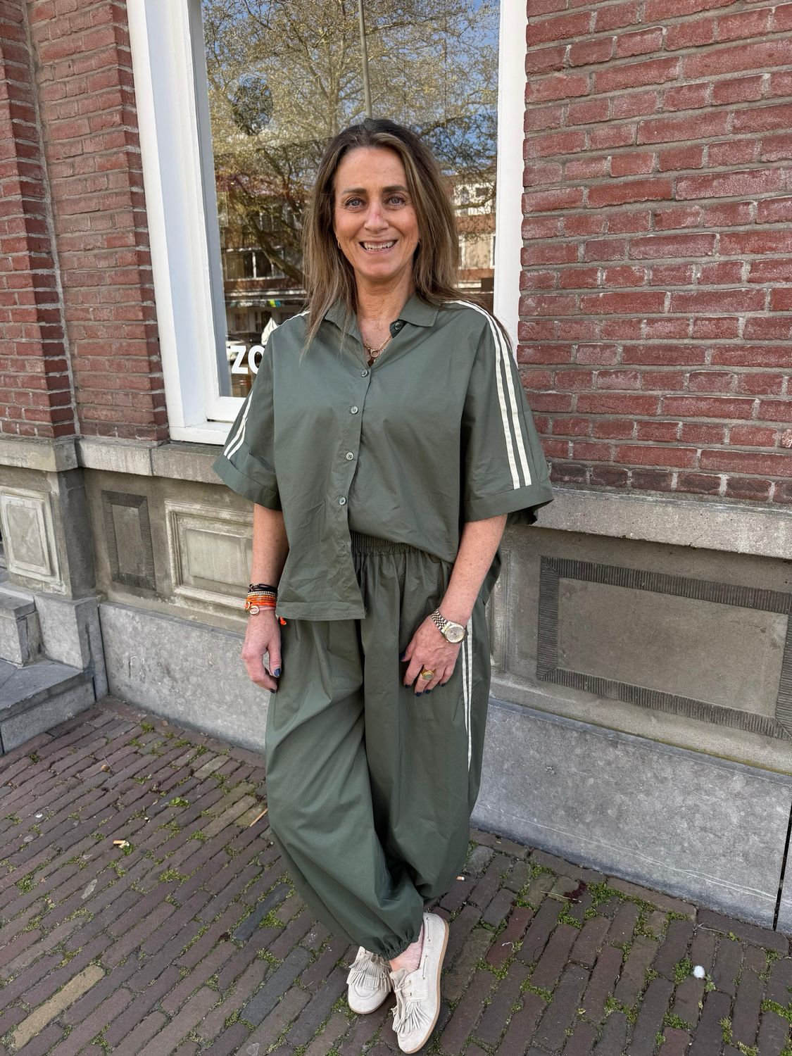 Maud co-ord set army green Maud co-ord set army green