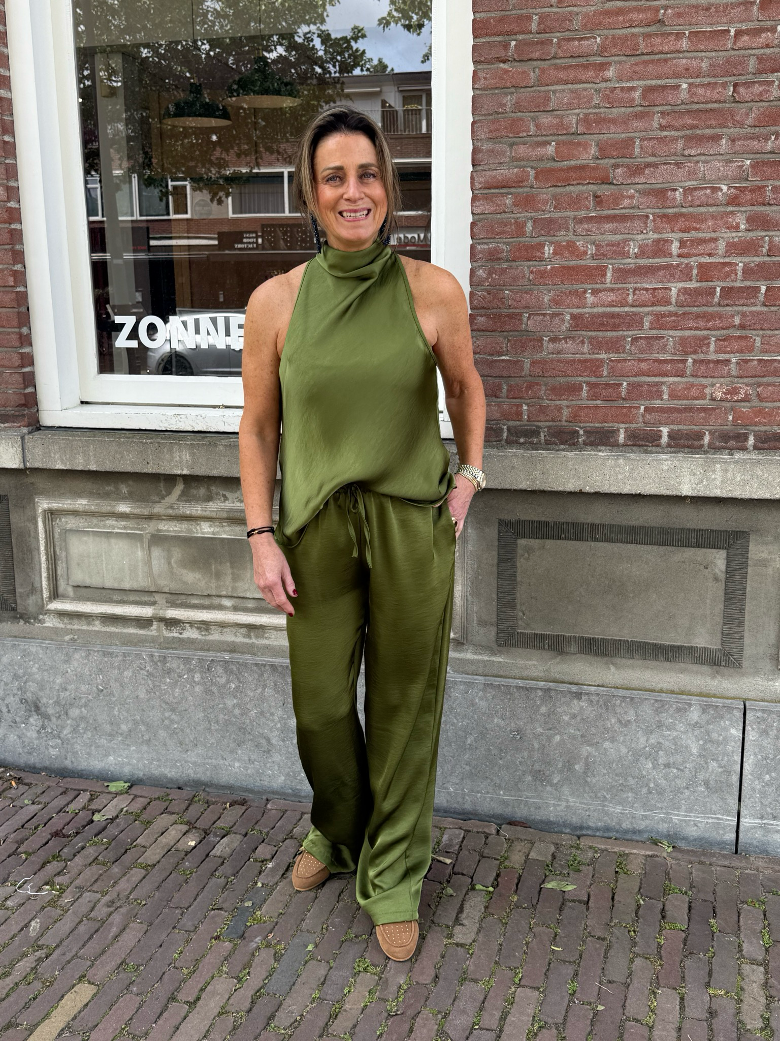 AMBIKA Isabel co-ord set pistache