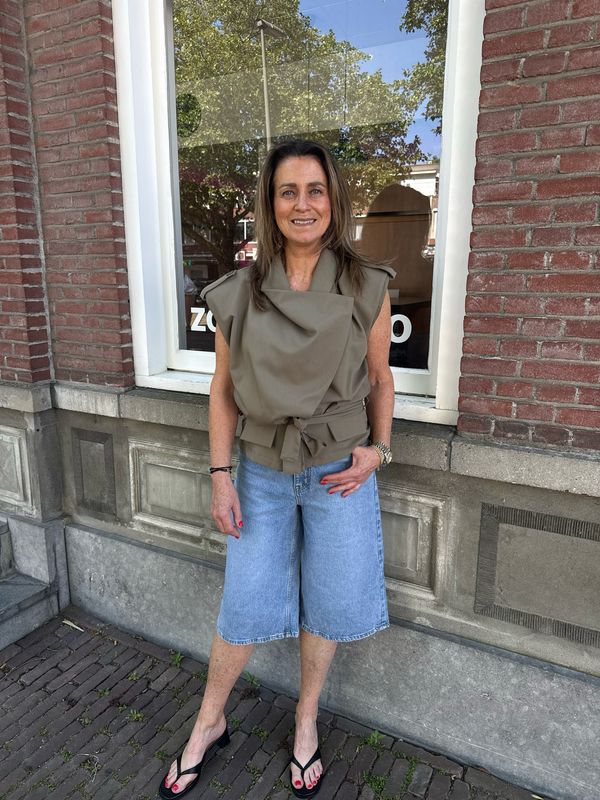 Holly jeans bermuda