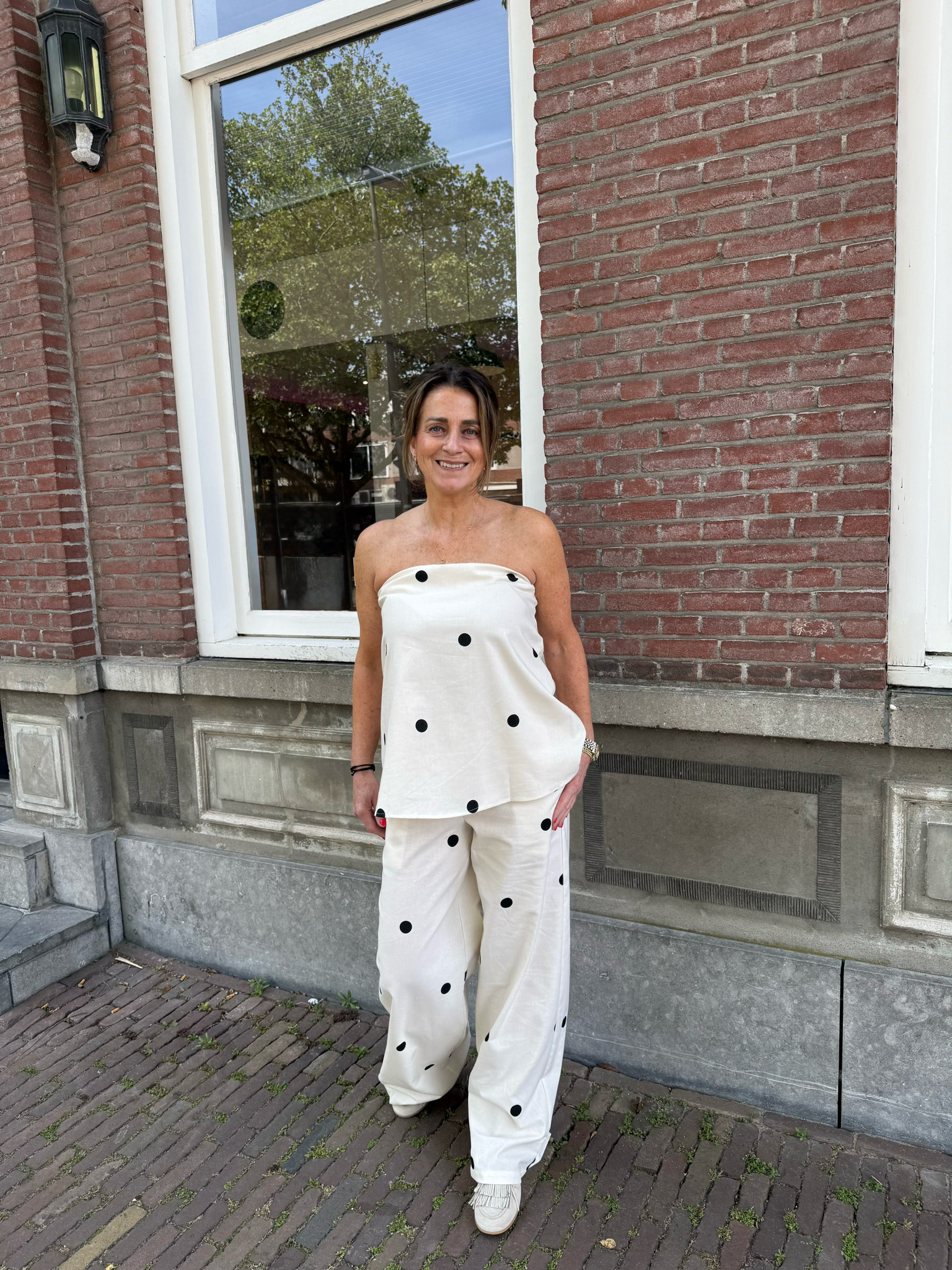 Quinn co-ord set polkadot