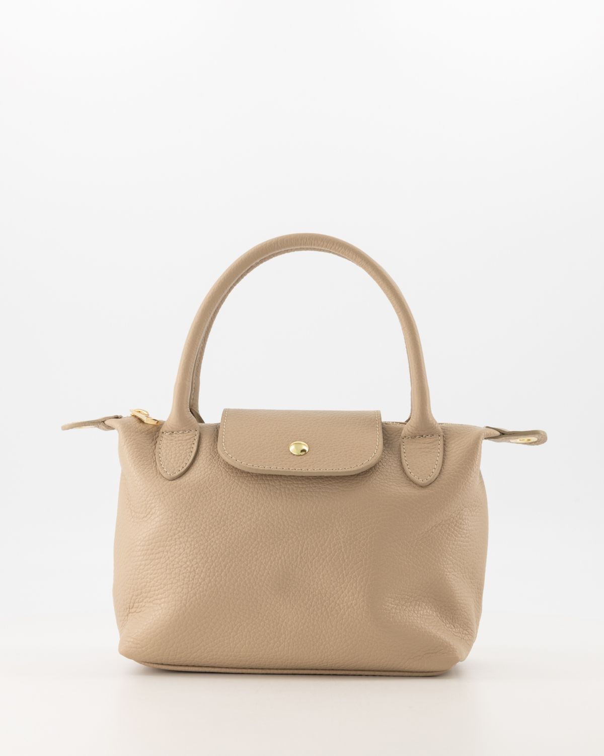 Chantal Classic bag leer taupe Chantal Classic bag leer taupe