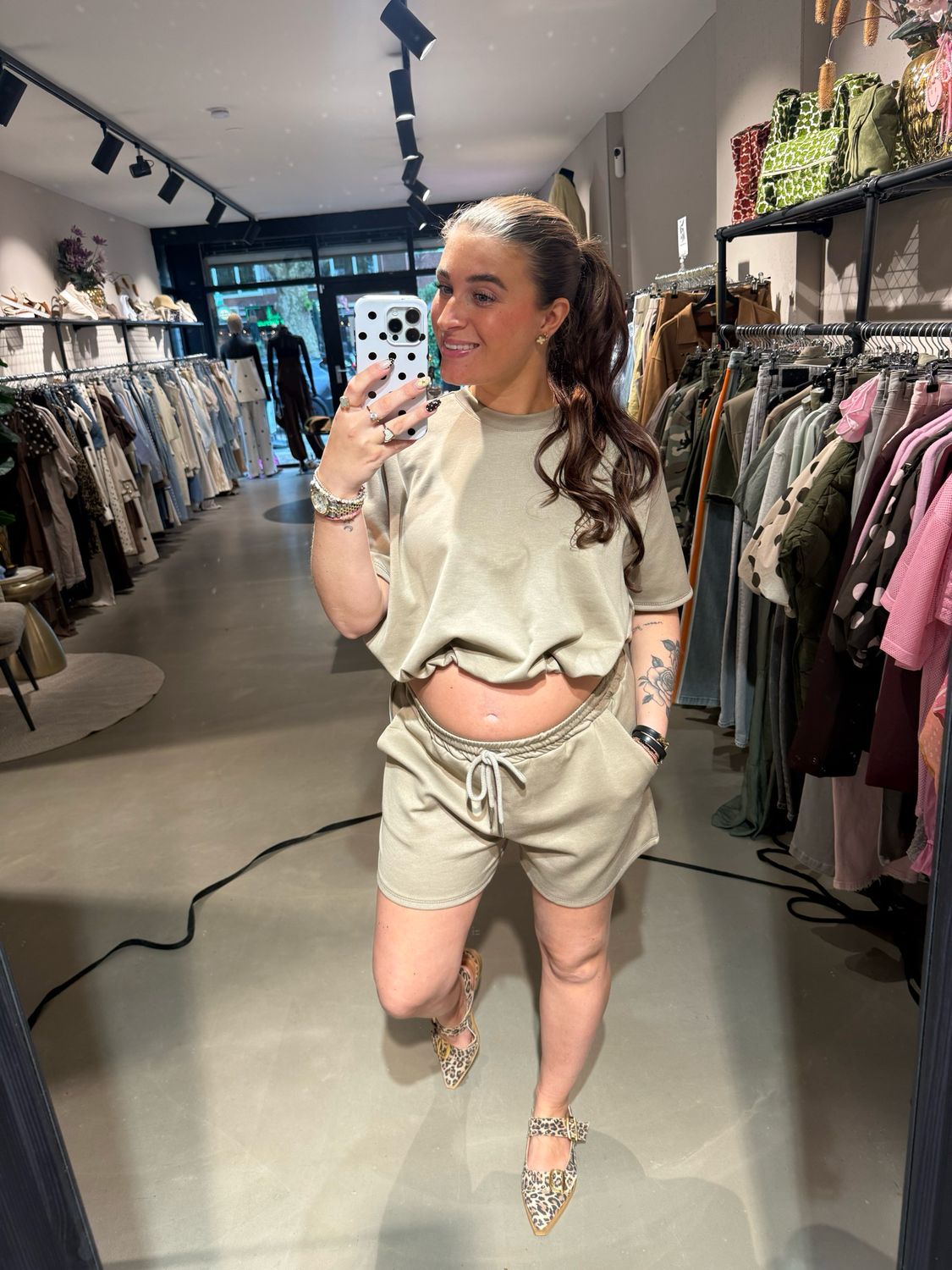 JUNE co-ord comfy set taupe