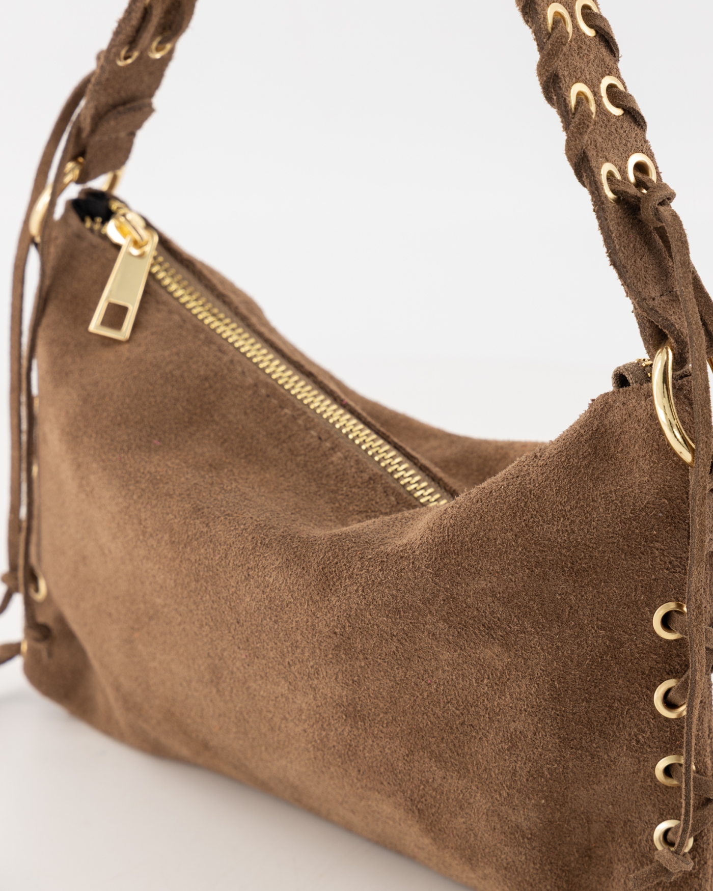 Verony Suede brown tas