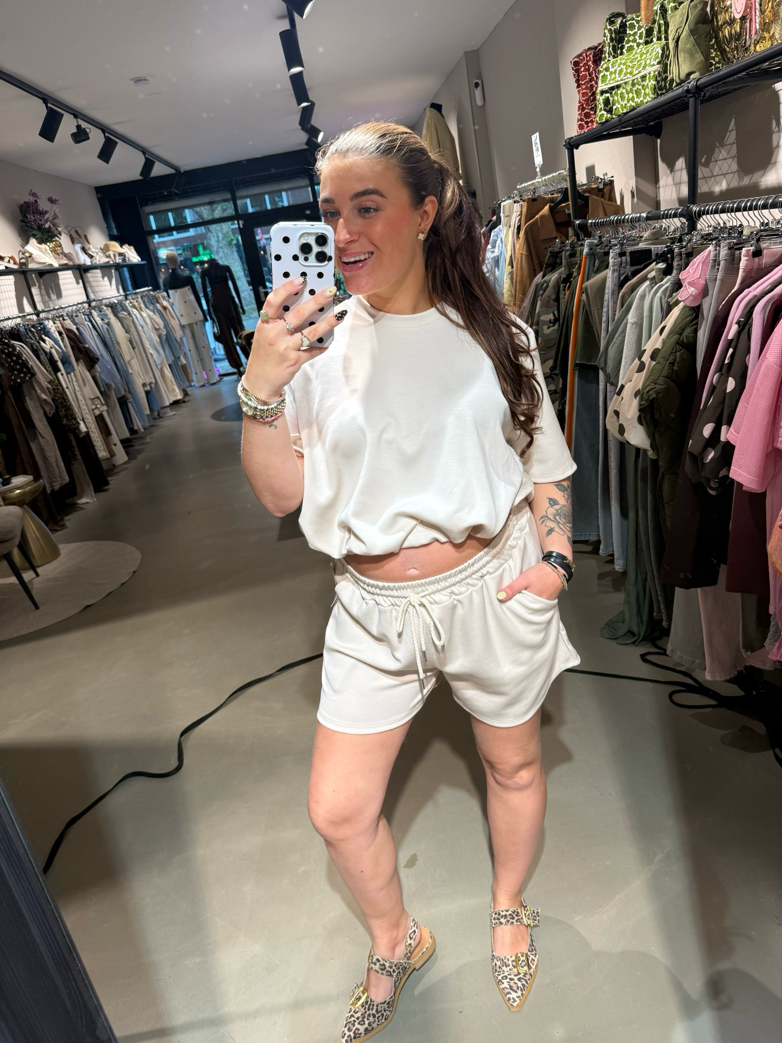 JUNE co-ord comfy set beige