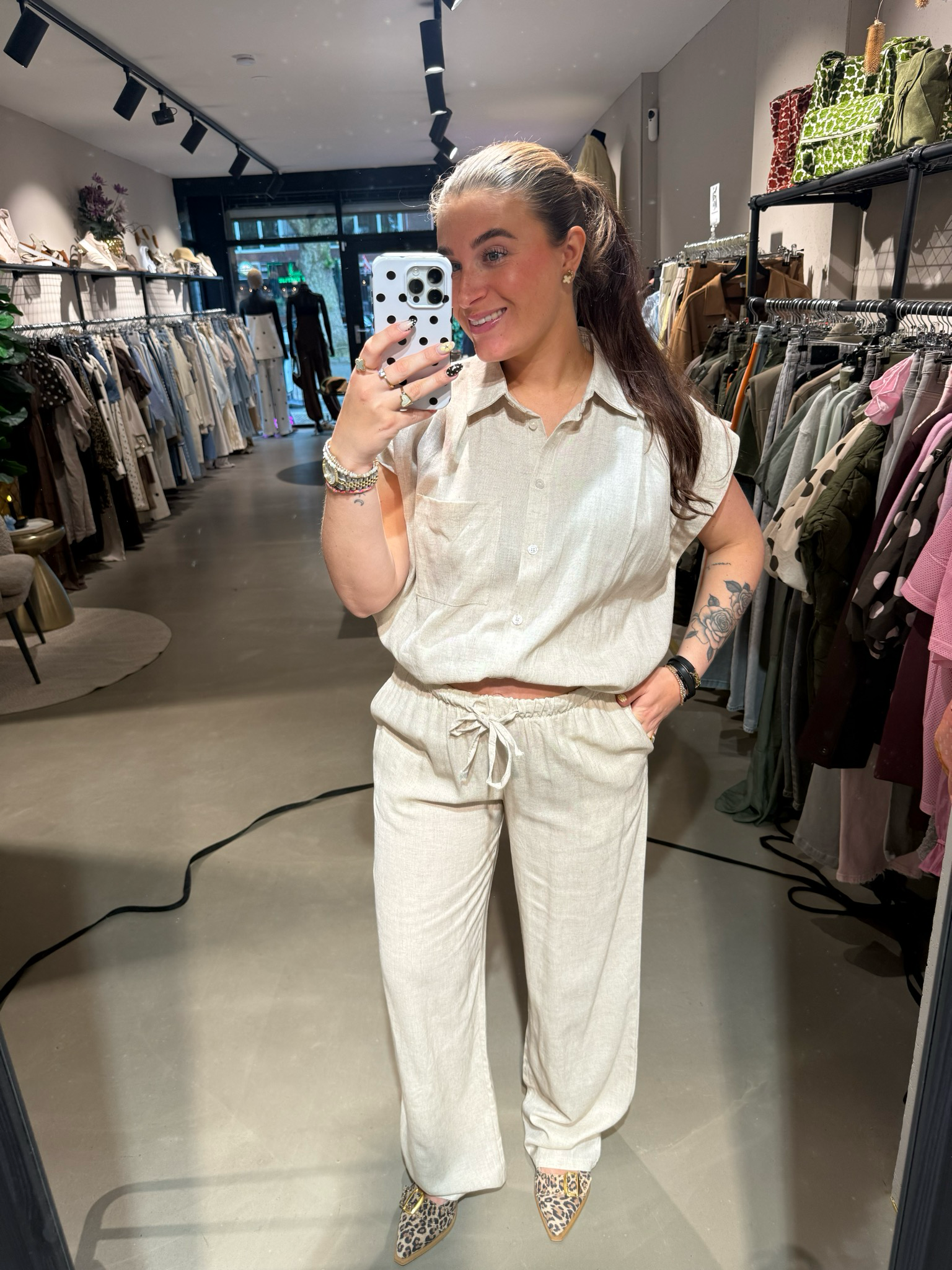 AMBIKA Filou co-ord set sand