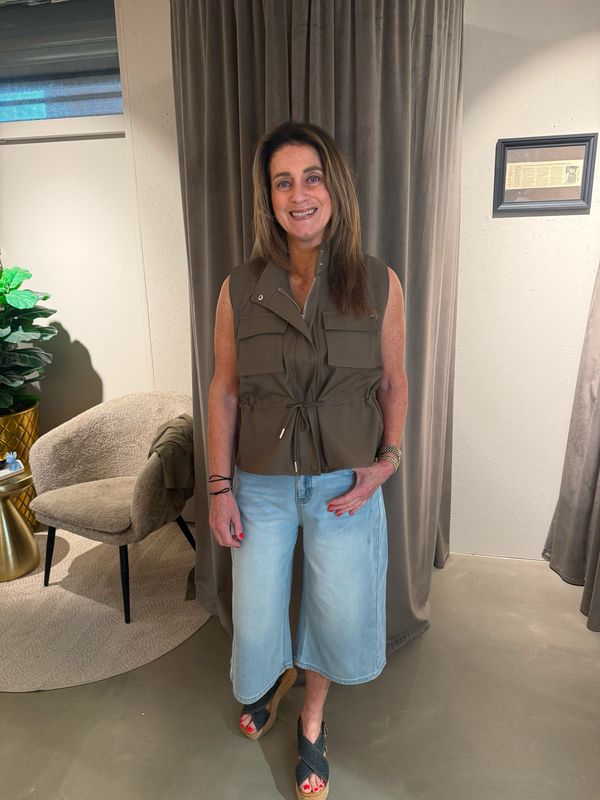 Queen Hearts Tamar jort/bermuda jeans